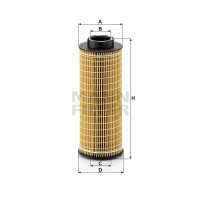 Фильтр масляный MANN-FILTER HU 1072 X